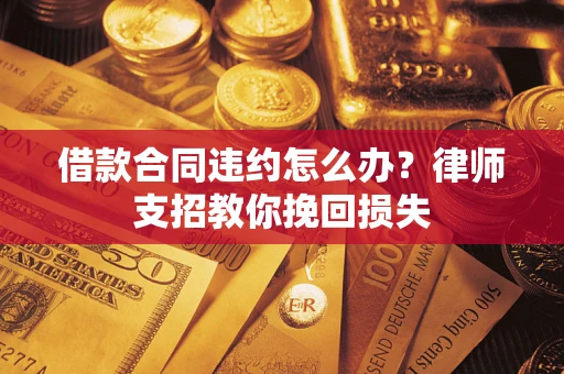 武汉借款合同违约怎么办?律师支招教你挽回损失 武汉借款合同违约怎么办?律师支招教你挽回损失