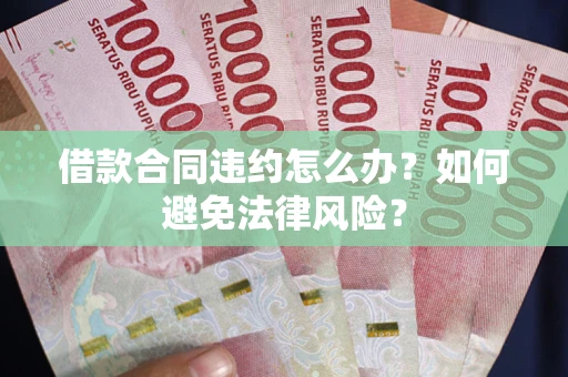 武汉借款合同违约怎么办？如何避免法律风险？